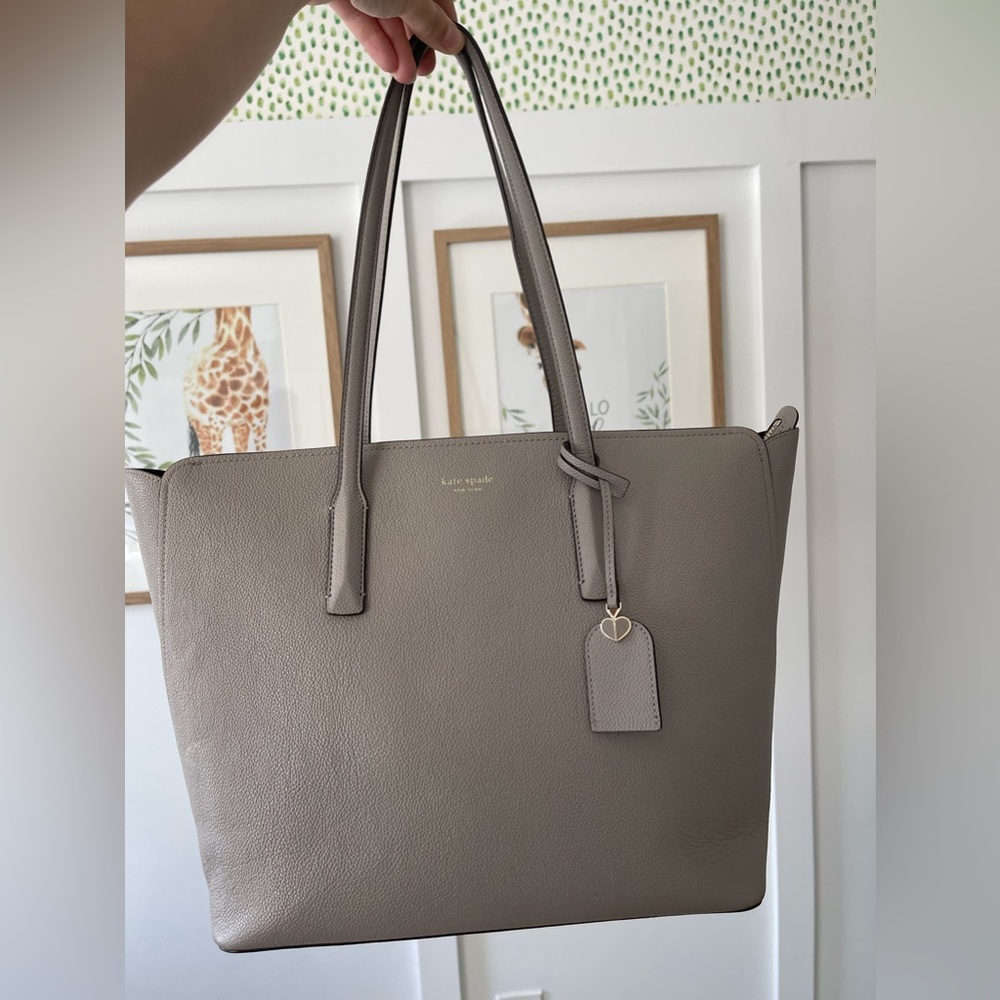EUC Kate Spade Gray Tote